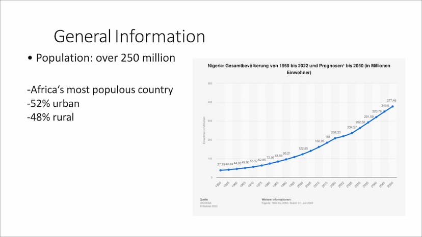 Nigerial Table of Content
• General Information
History
Colonialism
Problems:
► Disparities
Social Problems
➤ Oil
➤ Religion/ multiculturali
