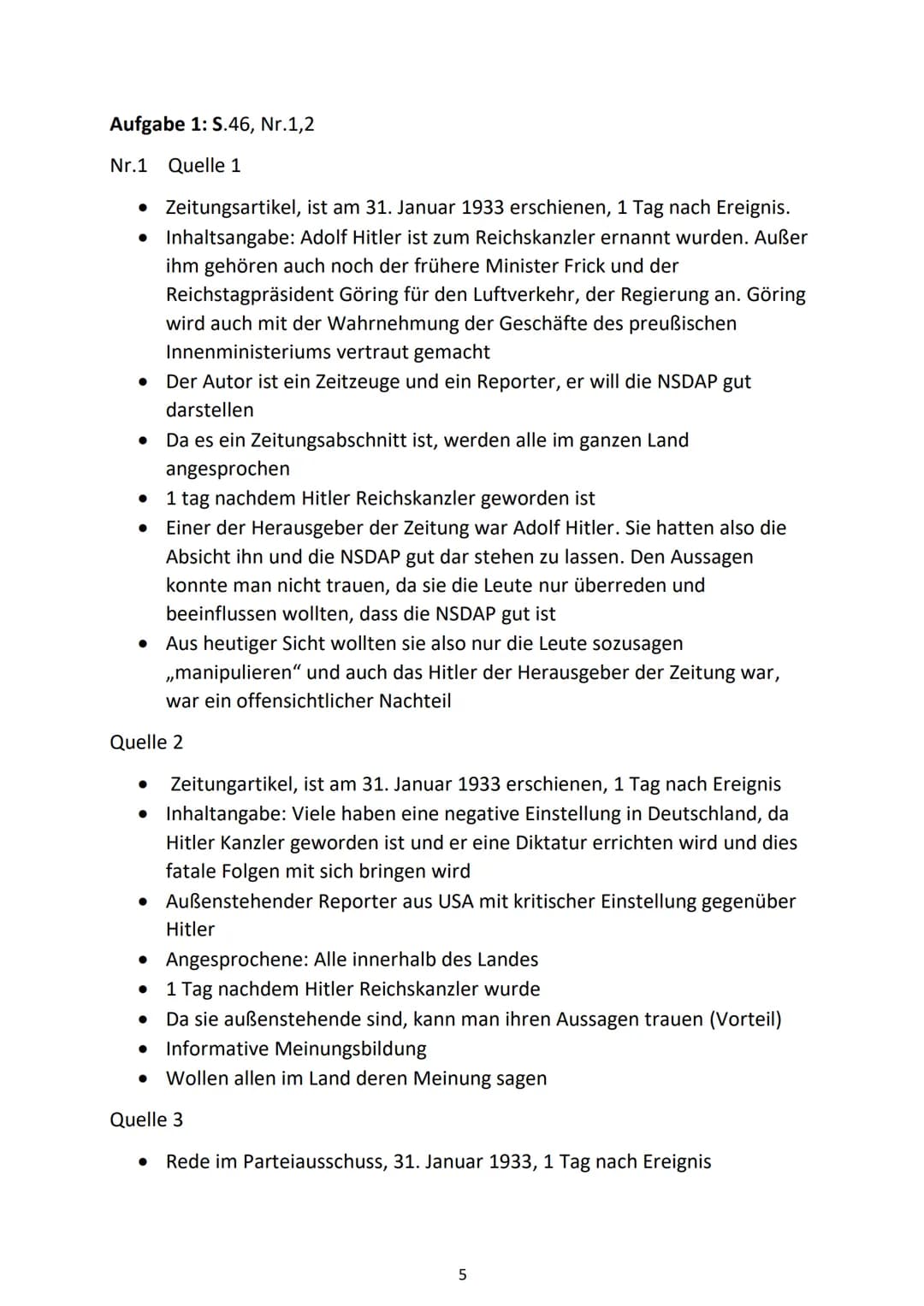 Nationalsozialismus im
Portfolio Inhaltsverzeichnis
Was weiß ich über den Nationalsozialismus?.
Station 1: Errichtung der Diktatur 1933/34.
