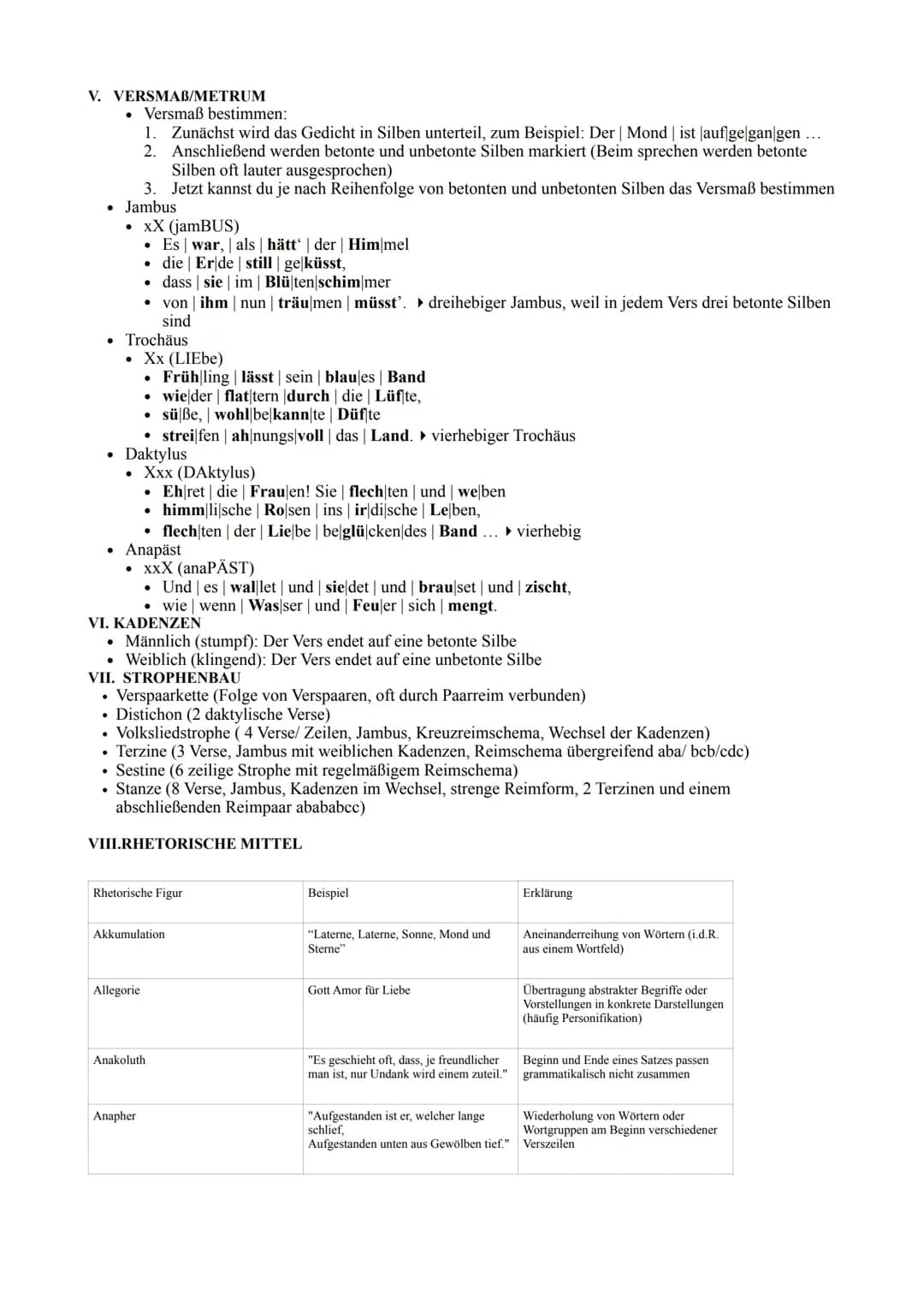 Deutsch
Gedichtsanalyse
I. AUFBAU
Einleitung
• Titel des Gedichts
Name des Autors
Erscheinungsjahr
Gedichtart (Sonett, Ode, Haiku usw.)
●
Th