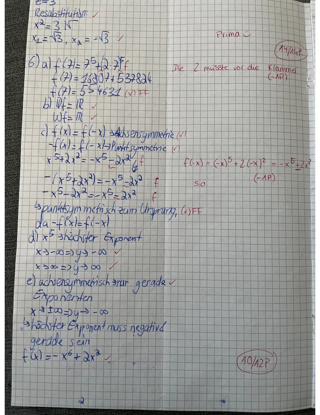 Aufgabe 3
Gib für folgende Funktionen den Definitionsbereich D, und den Wertebereich W₁ an.
\ {1} f
a) f(x)==-₁
b) g(x) = (x - 1)² + 4
c) h(