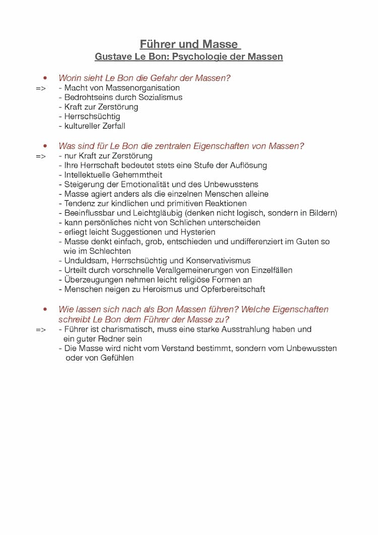 Know Führer und Masse — Gustave Le Bon: Psychologie der Massen thumbnail