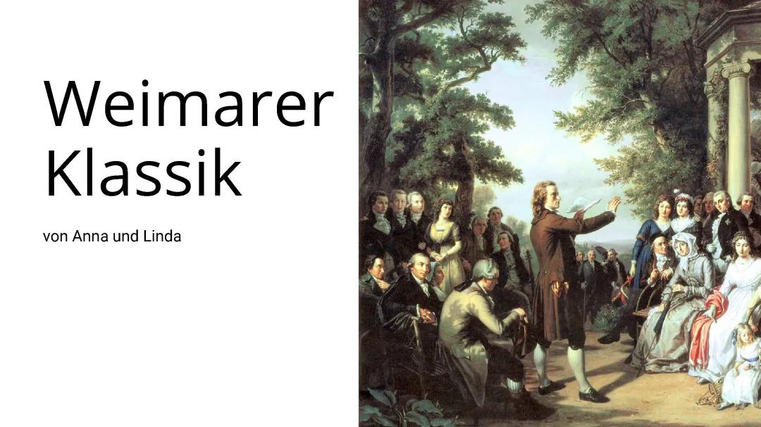 Weimarer Klassik