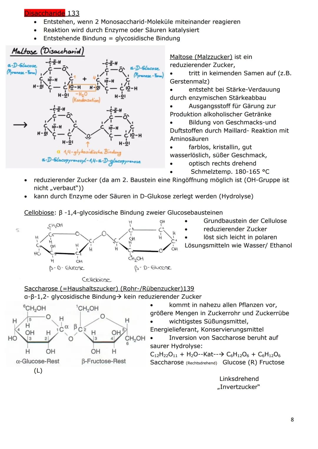 NATURSTOFFE
Stereochemie
Chiral: grundsätzliche Bezeichnung für ein beliebiges Objekt (auch ein Molekül), das nicht
mit seinem Spiegelbild ü