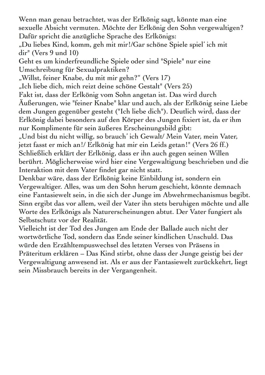 GEDICHTSINTERPRETATION
Definition
Bei der Gedichtanalyse wird ein Gedicht in seine Einzelteile zerlegt,
um Merkmale, die den Inhalt, die Spr