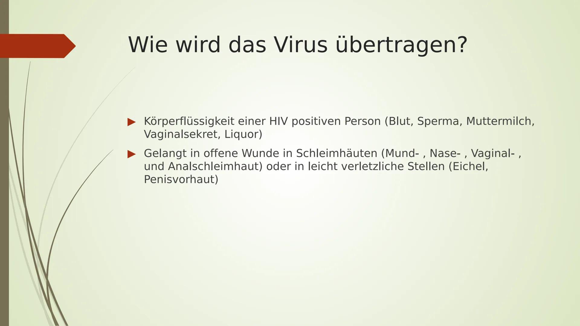 AIDS
HIV
YRITY Gliederung:
■ Arten
■
■
■
Allgemeines
Das HI-Virus
■
■ Geschichtliches
Übertragung
■ Ablauf/ Symptome
■
Aufbau
Woher kommt er