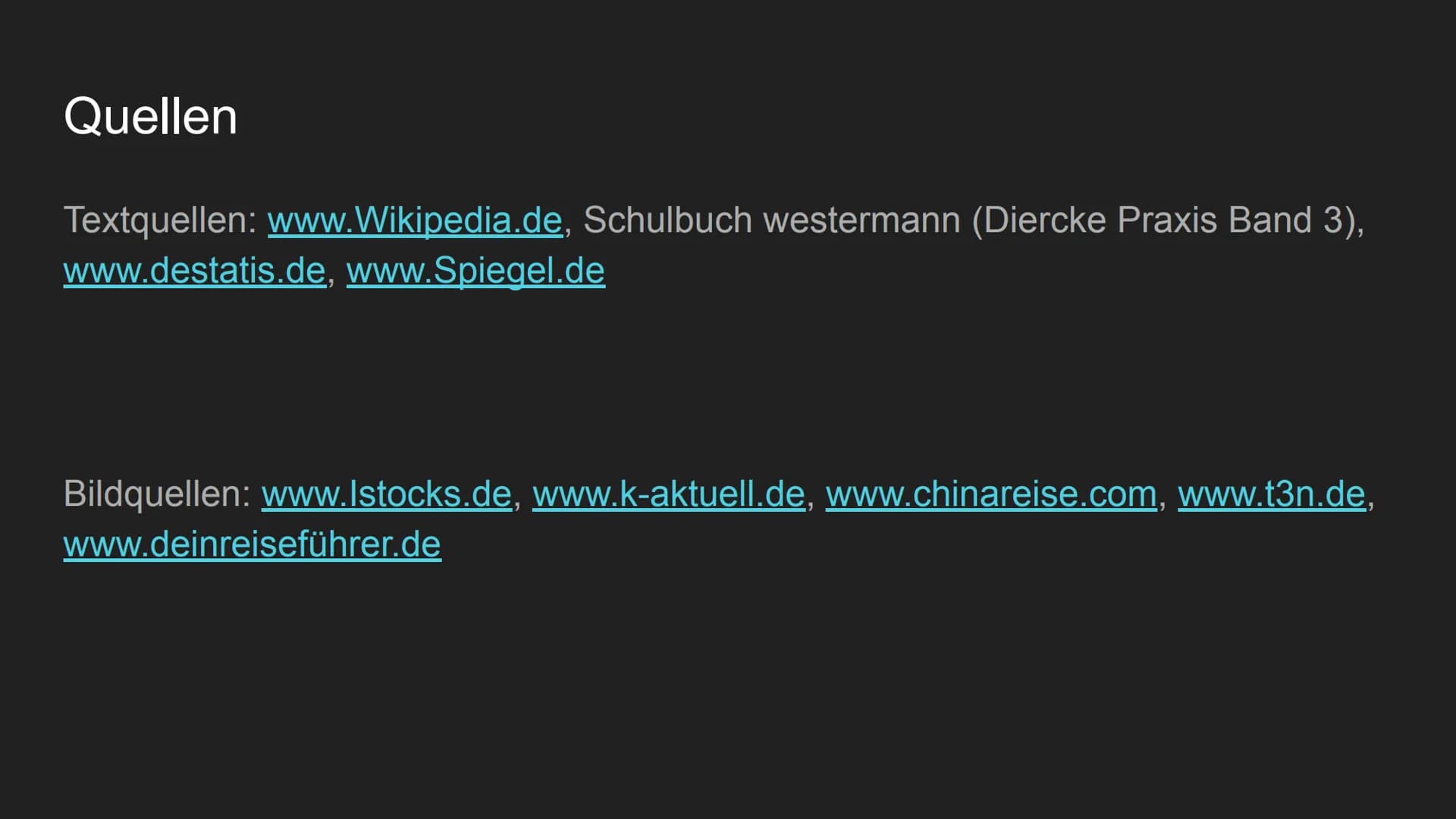 Entwicklungsstrategien von
China
von Henry und Tjaard
TH
10
***** Aspekt 1 (Fokus): Welche
chinesische Regierung verfolgt und welchen
Entwic