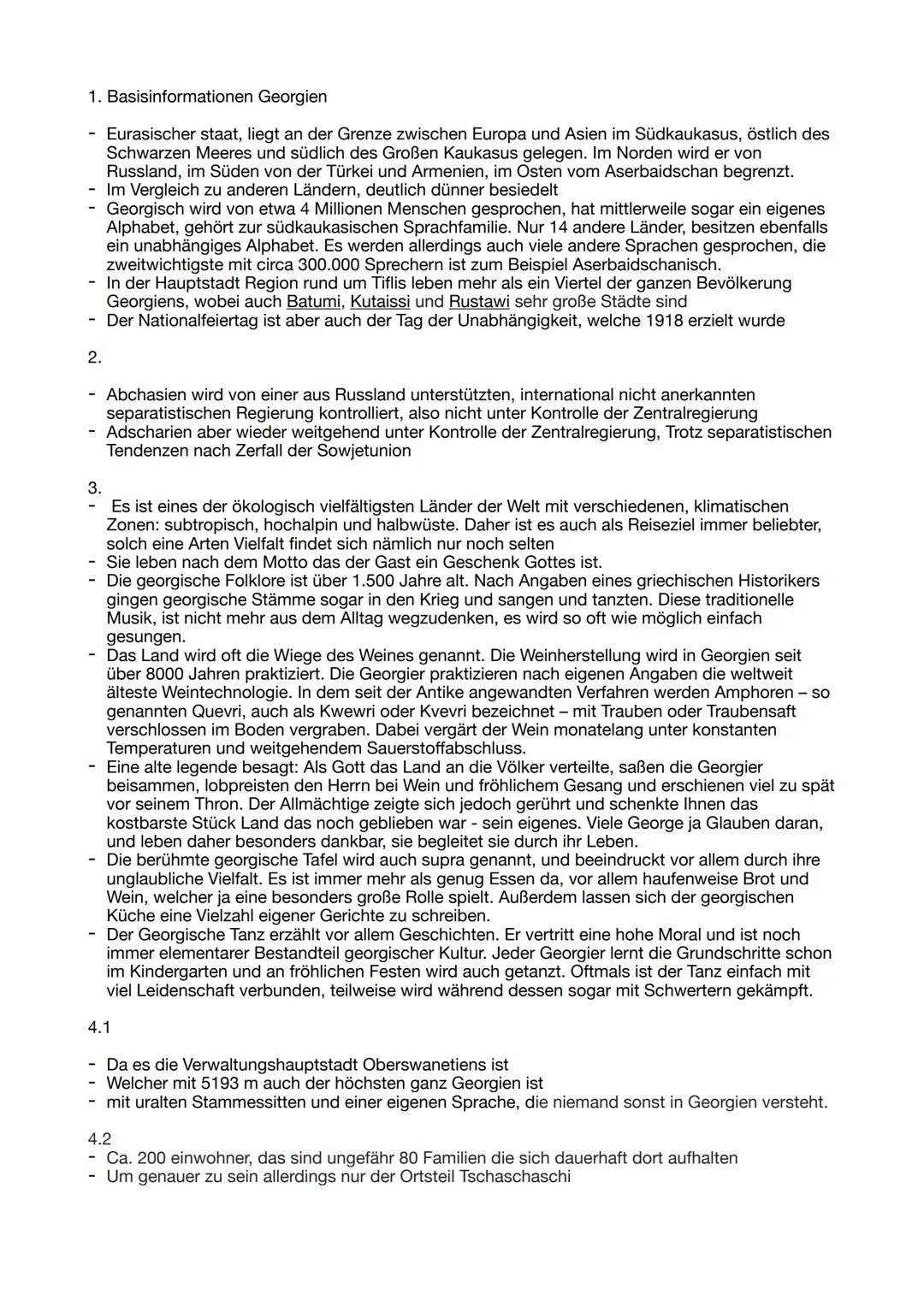 Georgien: Eine kurze Geschichte und leckere Weine