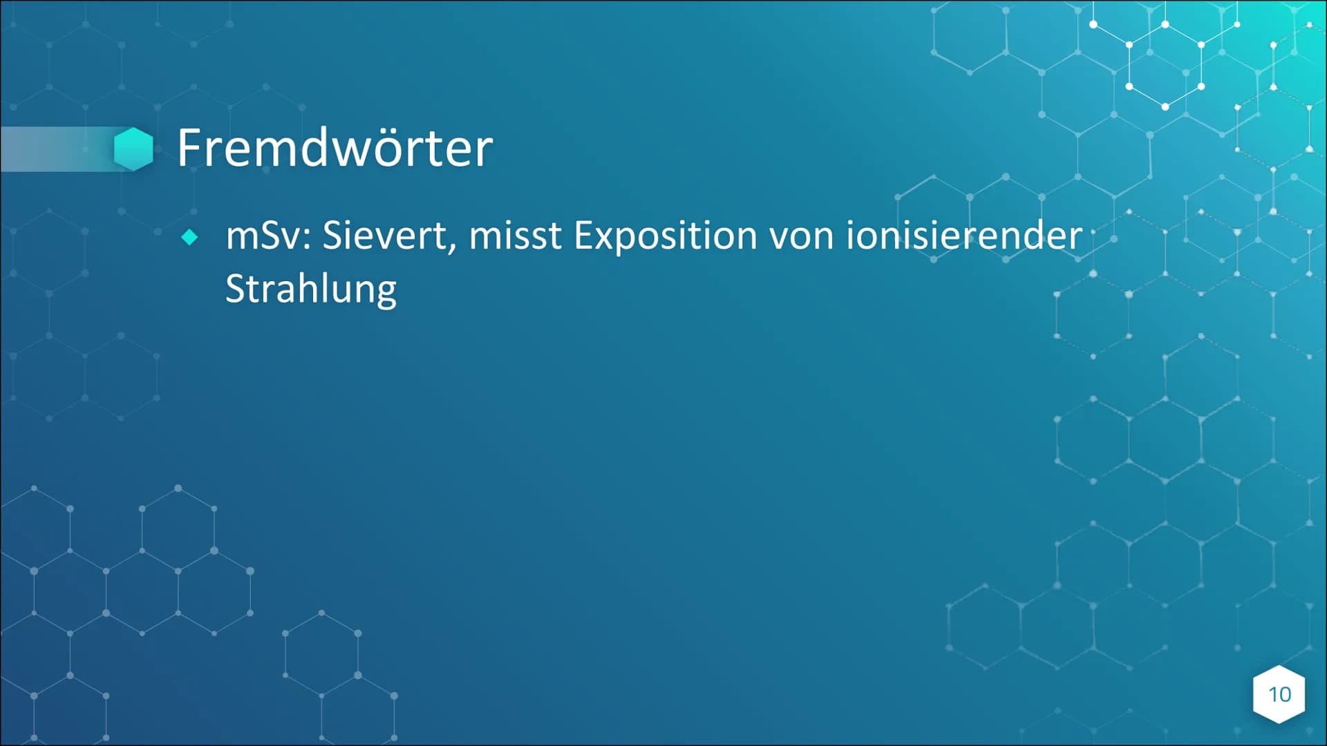 Strahlenschäden &
Strahlenschutz Inhaltsverzeichnis
Wo kommen die Strahlen her? Wie differenzieren sie
sich?
Strahlenschäden und ihre Wirkun