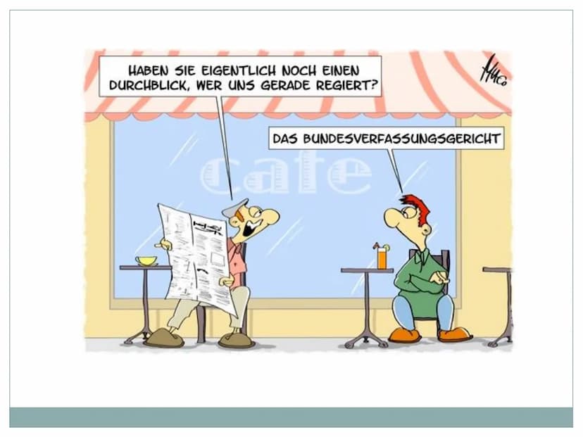 GFS zum
Bundesverfassungsgericht
IST DAS BUNDESVERFASSUNGSGERICHT ZU MÄCHTIG?
GESETZESPRÜFER ODER ERSATZGESETZGEBER ? Friedrich-List-Gymnasi