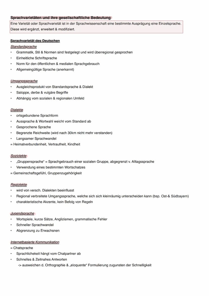 Sprachvarietäten und ihre gesellschaftliche Bedeutung
Spracherwerbsmodelle
und Theorien
Mein den unbewussten und impliziten Verlauf beim Erw