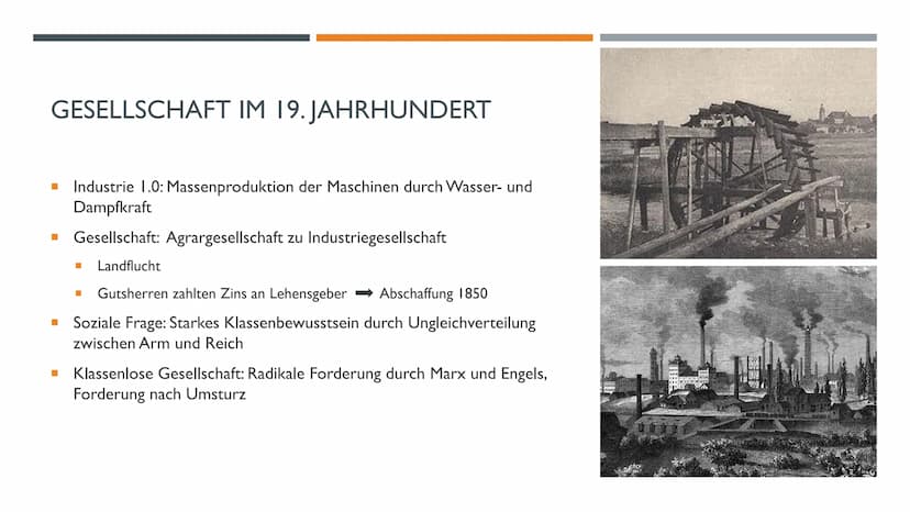 MARXISMUS
TRÜGT DER SCHEIN EINER
KLASSENLOSEN GESELLSCHAFT? INHALT
■ Marxismus als Ideologie
■
■
Gesellschaft im Wandel der Zeit
Gesellschaf
