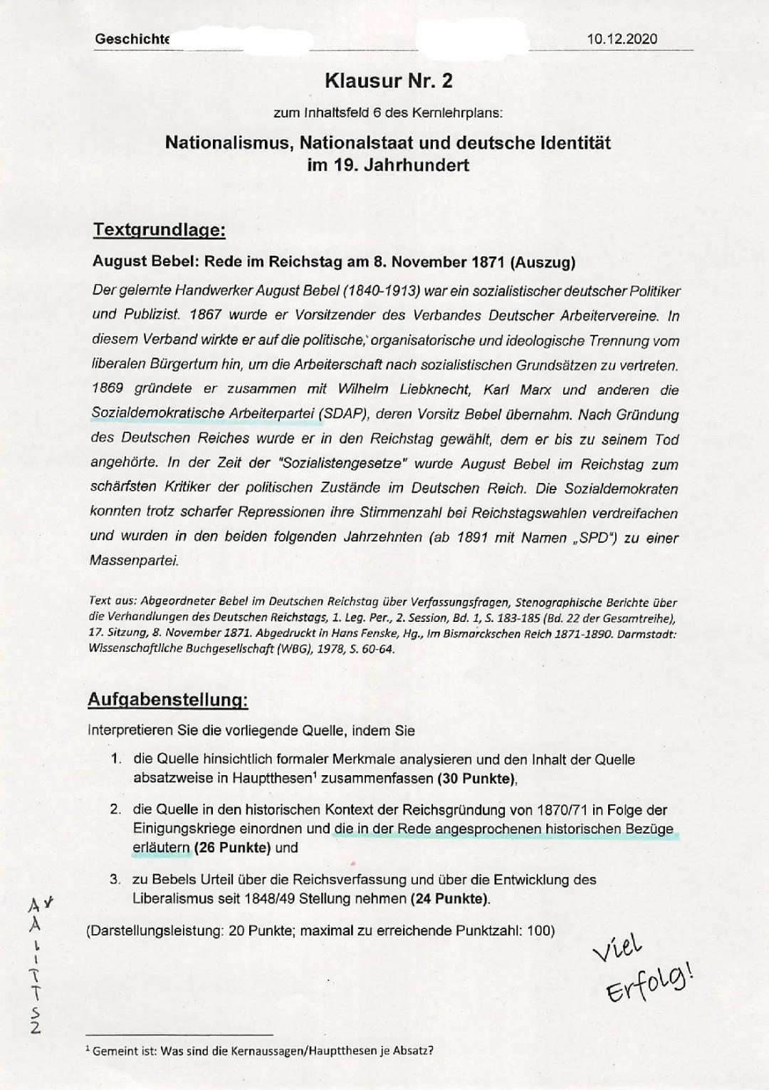 Reichsgründung 1871: Zusammenfassung, Vorteile und Nachteile