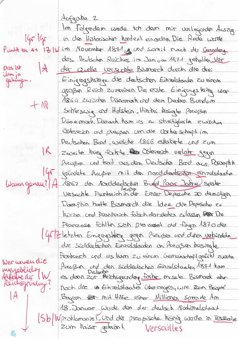 UN
Geschichte
Klausur Nr. 2
zum Inhaltsfeld 6 des Kernlehrplans:
10.12.2020
Nationalismus, Nationalstaat und deutsche Identität
im 19. Jahrh