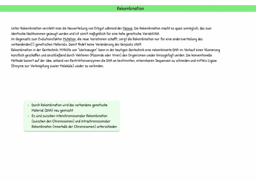 Evolution
統 Darwins Theorie besteht aus mehreren Annahmen:
Reproduktion: Individuen einer Population erzeugen immer mehr Nachkommen, als zu 