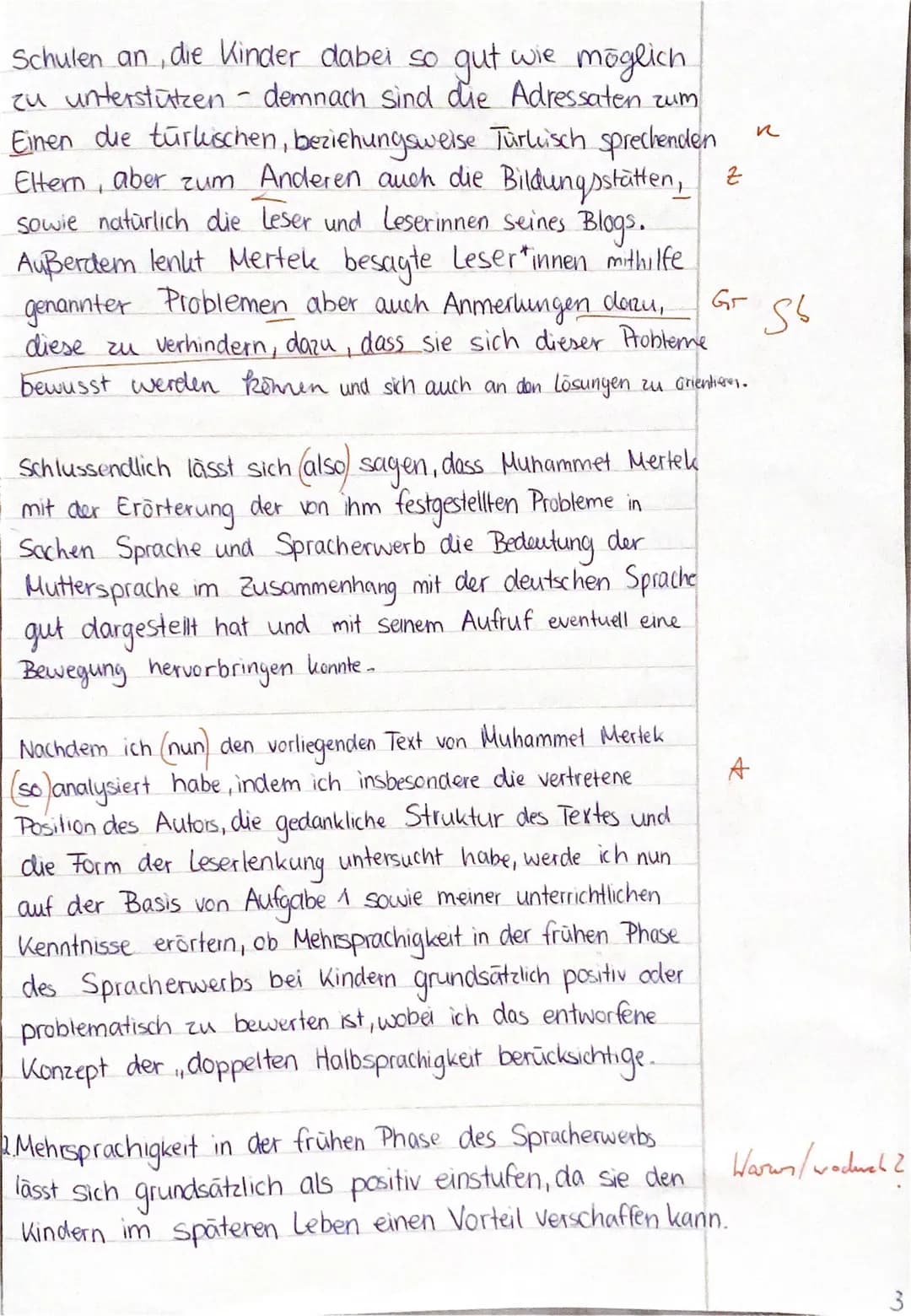 Q1/2 (D1, FU)
Bearbeitungszeit:
Aufgabenart IA:
Textgrundlage:
3. Klausur, Thema: Reflexion über Sprache - Mehrsprachigkeit
Analyse eines Sa