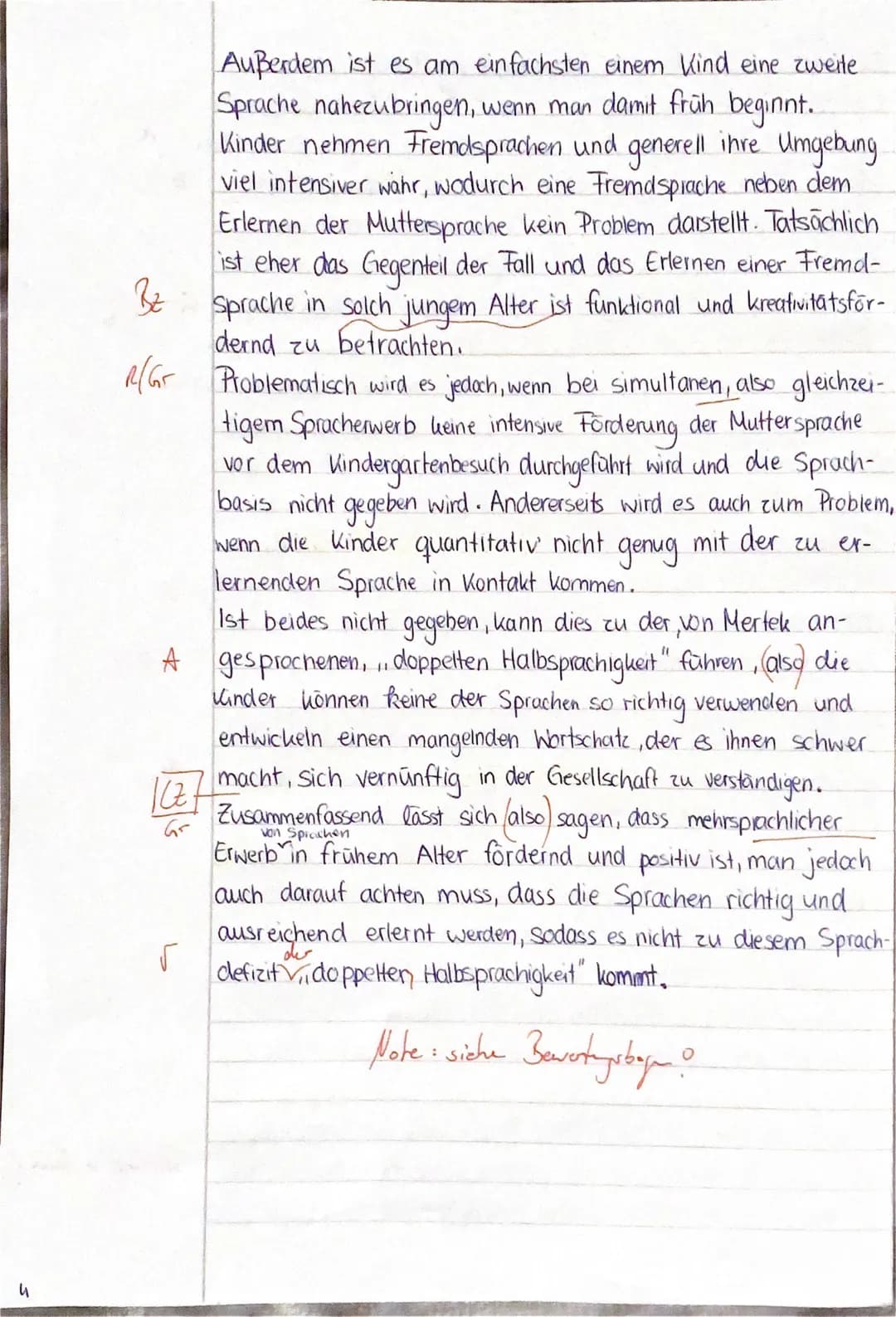 Q1/2 (D1, FU)
Bearbeitungszeit:
Aufgabenart IA:
Textgrundlage:
3. Klausur, Thema: Reflexion über Sprache - Mehrsprachigkeit
Analyse eines Sa