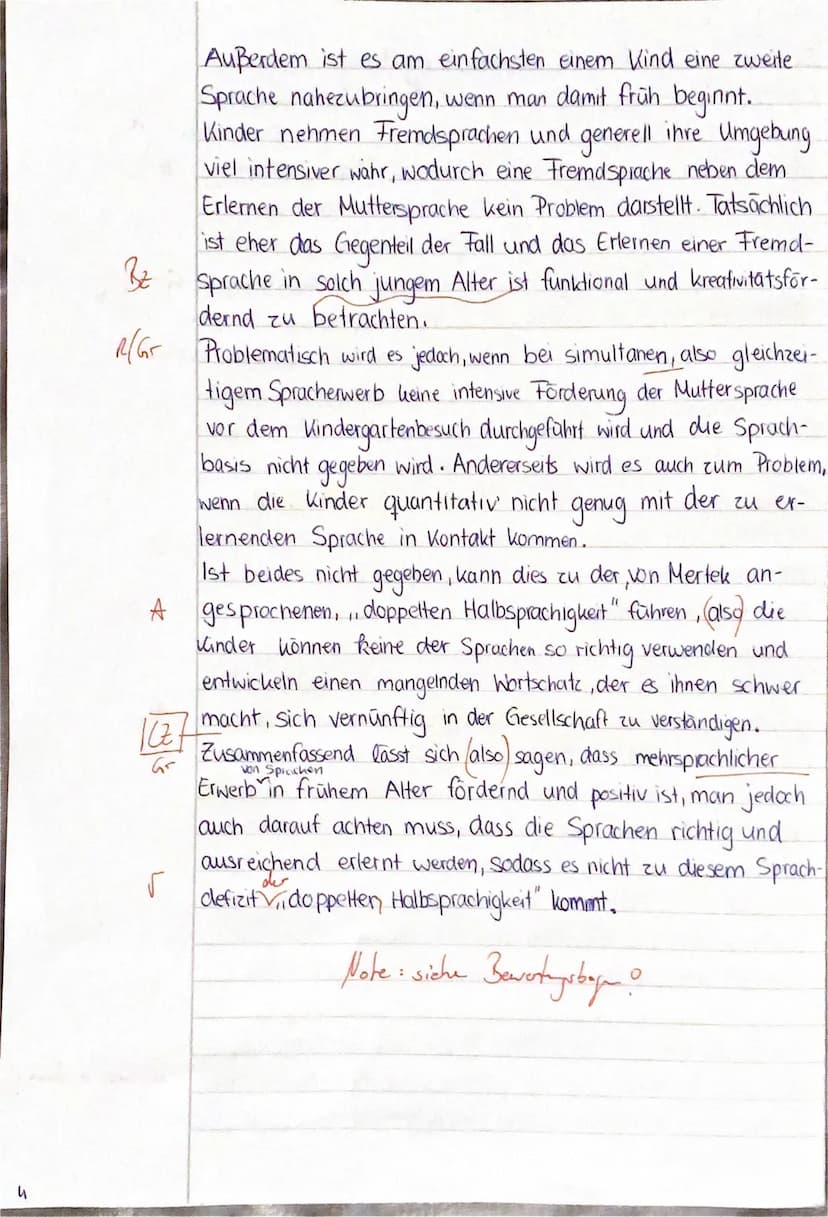 Q1/2 (D1, FU)
Bearbeitungszeit:
Aufgabenart IA:
Textgrundlage:
3. Klausur, Thema: Reflexion über Sprache - Mehrsprachigkeit
Analyse eines Sa