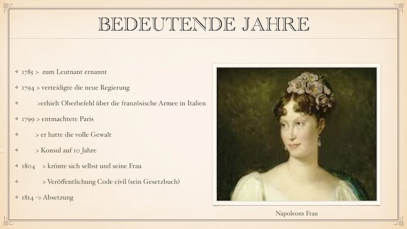 NAPOLEON BONAPARTE #F
Napoleon
GLIEDERUNG
imago images
1. Steckbrief
> 2. Absturz Niederlage und Tod
* 3. Bedeutende Jahre
* 4. Feldzüge
5. 