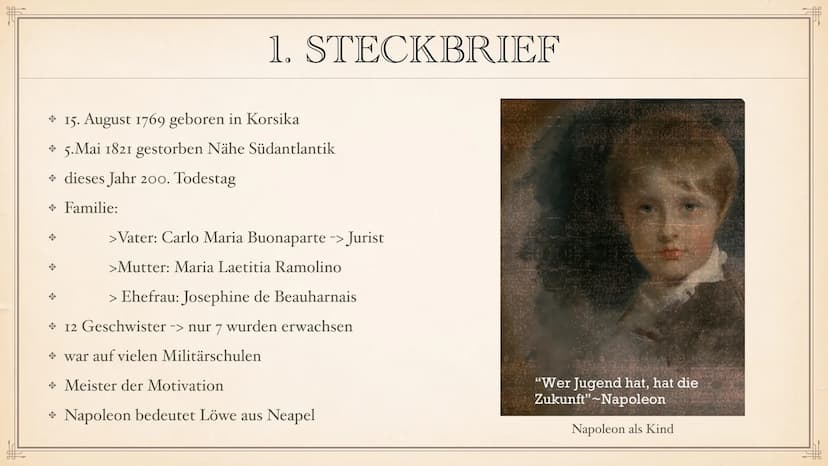 NAPOLEON BONAPARTE #F
Napoleon
GLIEDERUNG
imago images
1. Steckbrief
> 2. Absturz Niederlage und Tod
* 3. Bedeutende Jahre
* 4. Feldzüge
5. 