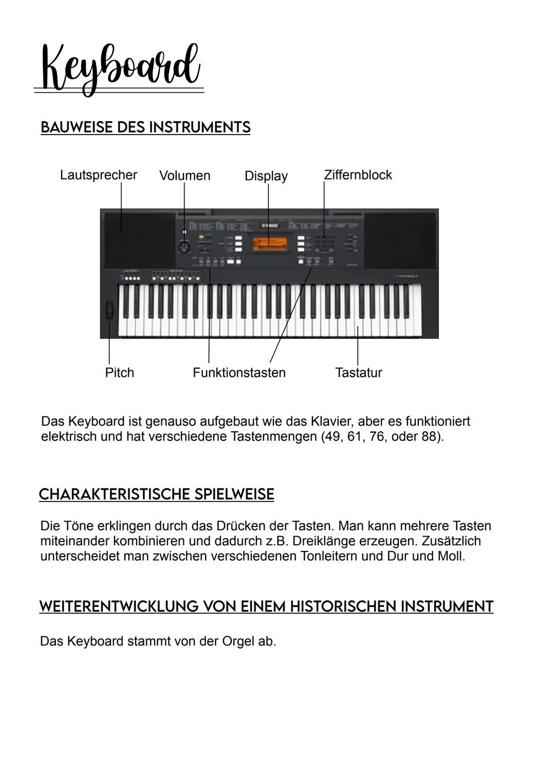 E-Gitarre
BAUWEISE DES INSTRUMENTS
Stimmmechaniken-
Sattel
Hals/Griffbrett
Befestigungsknöpfe
für den Gitarrengurt
Tonabnehmer in
Halspositi