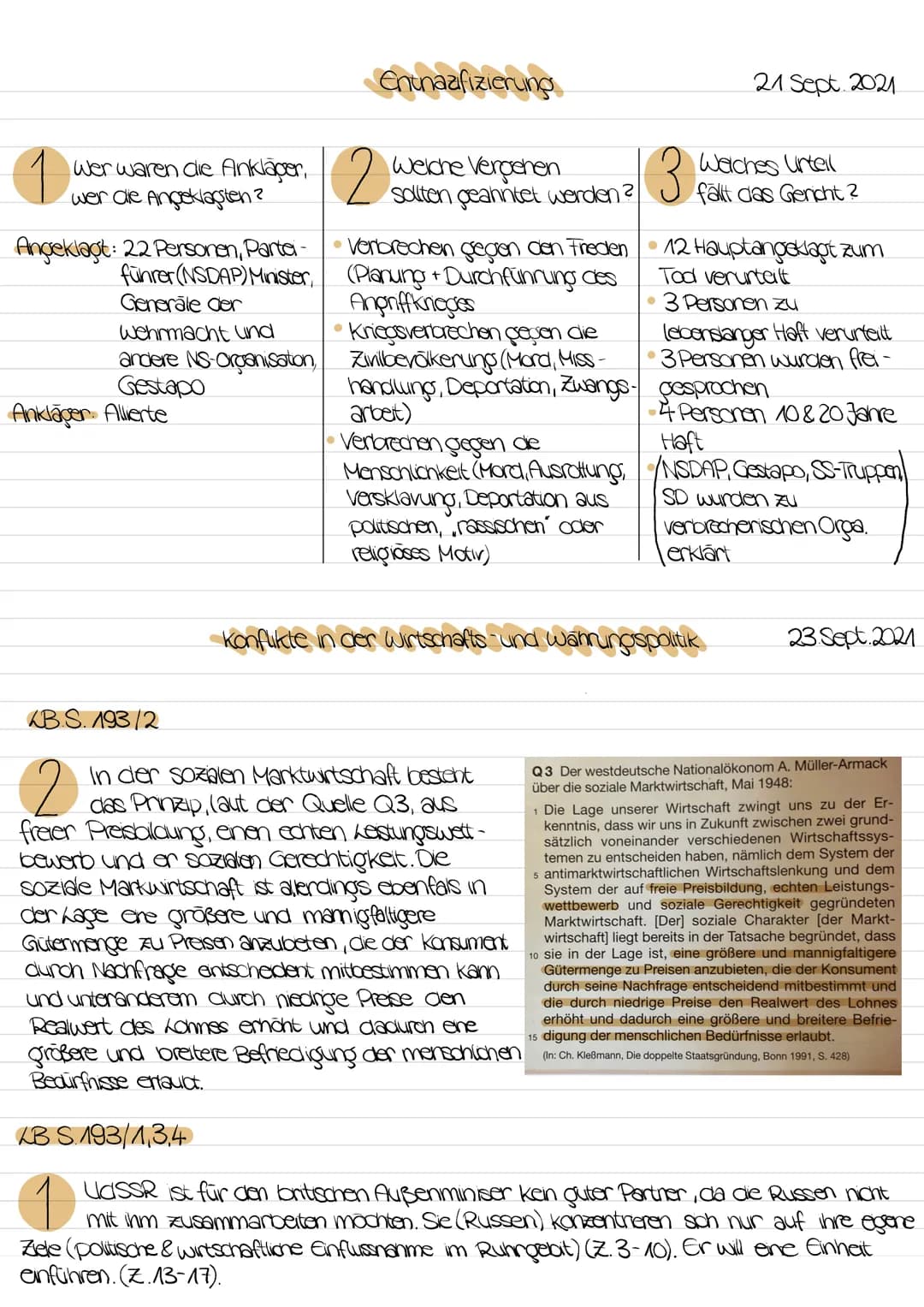 Entnazifizierung
Wer waren die Ankläger 2 welche vertet werden ?
1 wer waren die Ankle
3
Angeklagt: 22 Personen, Partei-
führer (NSDAP) Mini