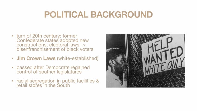 ROSA PARKS AND THE CIVIL
RIGHTS MOVEMENT
a presentation by Josephin Fröhlich ●
General Information
Earl Life and Family
Adulthood and Marria
