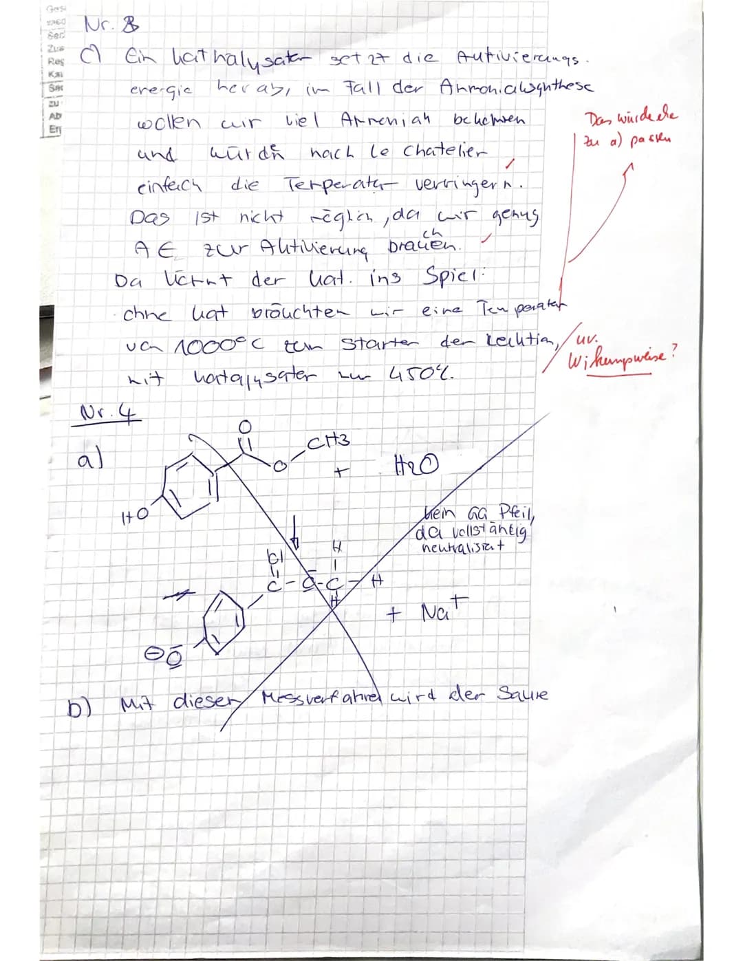 Chemie 1
Name:
Note: 12
рте
= EST THO
1) In einem Experiment wird Propansäure (P) mit Ethanol (E) unter Einwirkung eines
Katalysators zur Re