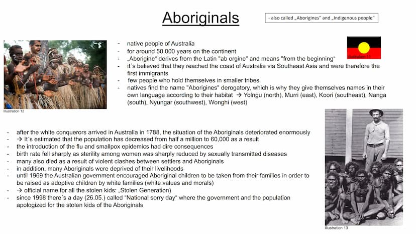 Australia & Aboriginals
presentation from Sarah Grabow
Class 9a structure:
transparency 1: cover sheet
transparency 2: structure
transparenc