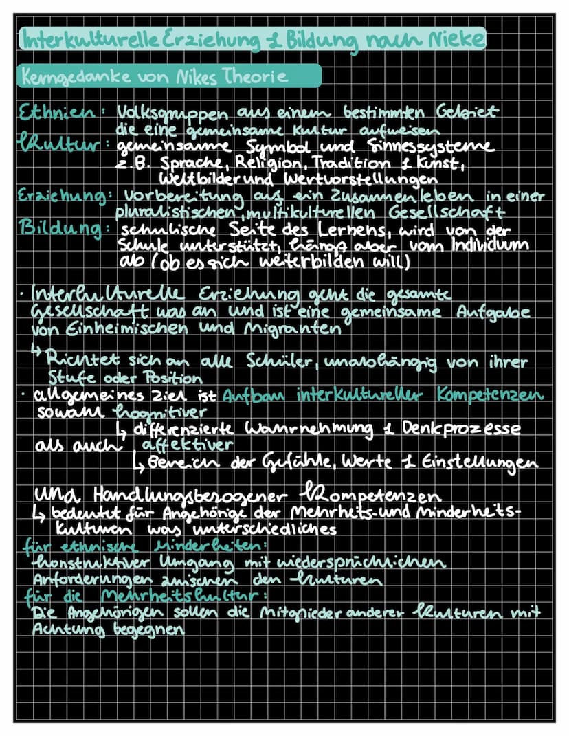 Interkulturelle Erziehung & Bildung nach Nieke
Wolfgang Nieke
・geboren 1998
studierte Soziologie, Erziehungswissenschaft, Philosophie,
Psych