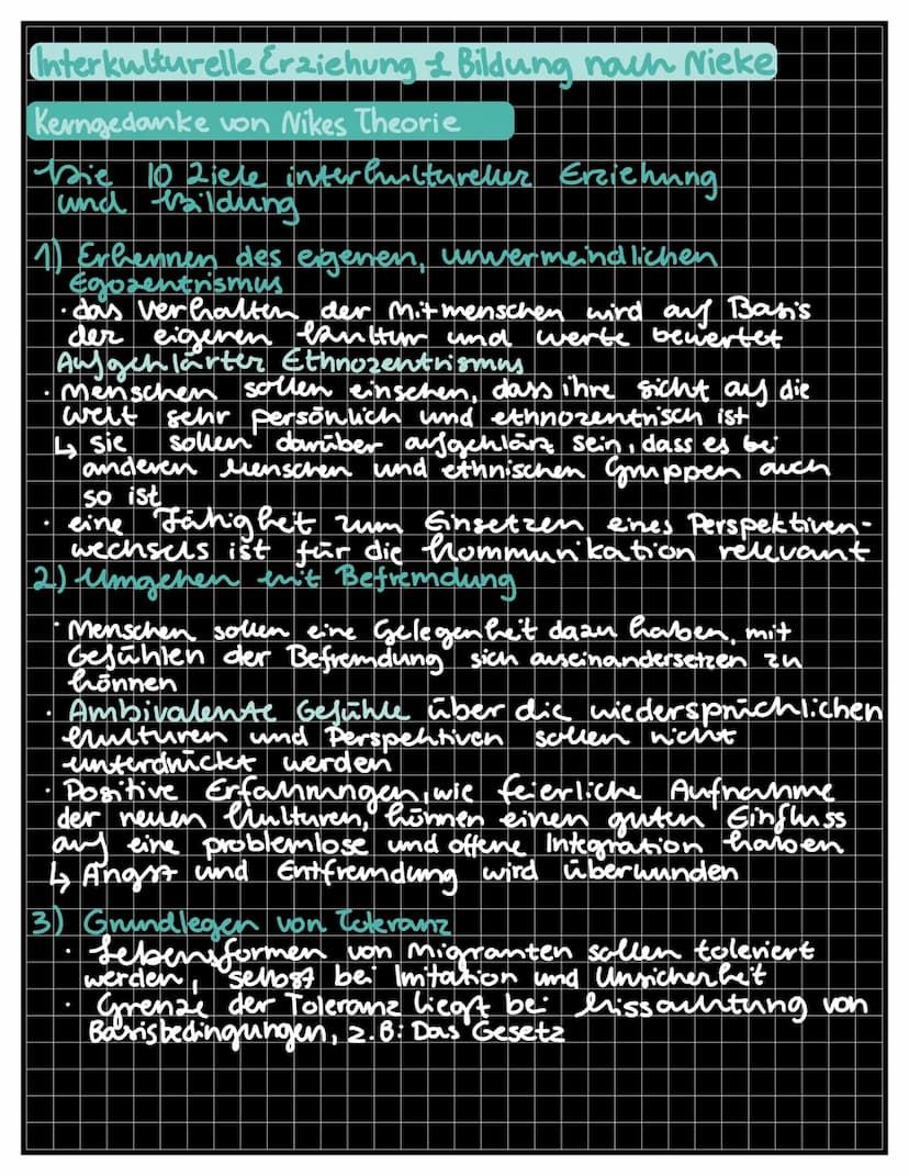 Interkulturelle Erziehung & Bildung nach Nieke
Wolfgang Nieke
・geboren 1998
studierte Soziologie, Erziehungswissenschaft, Philosophie,
Psych