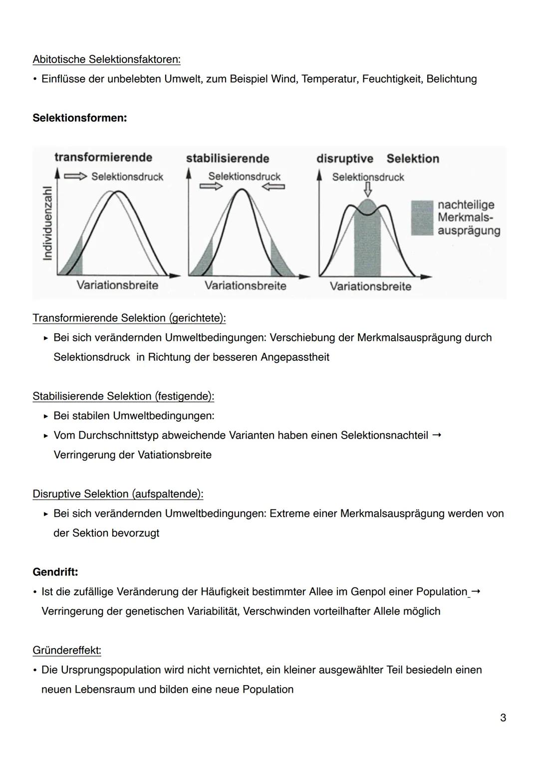 Lamarcks Evolutionstheorie:

- Schrittweise (über viele Generation hinweg) passives Angepasstwerden der Arten an ihre
Umwelt durch Wirken de
