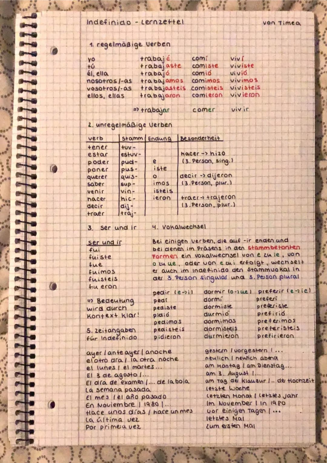 Todo sobre el Indefinido: Verbos Irregulares y Ejercicios Divertidos