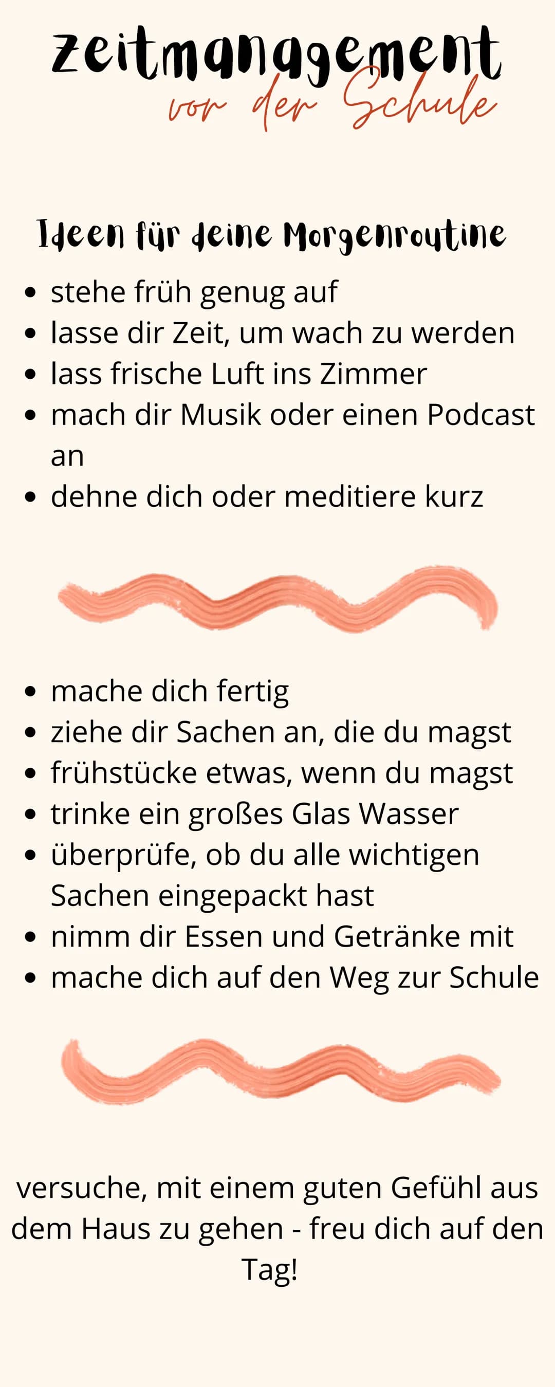 ZEITMANAGEMENT....
... ist wichtig. Wer seine Zeit
nicht einschätzen und planen
kann, vertrödelt viel davon.
Zeitmanagement und
Organisation