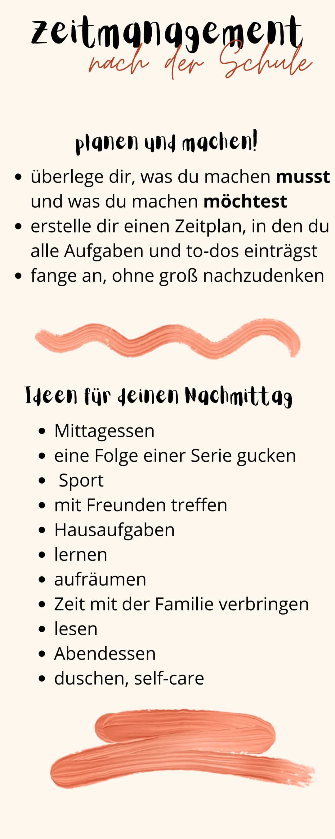 ZEITMANAGEMENT....
... ist wichtig. Wer seine Zeit
nicht einschätzen und planen
kann, vertrödelt viel davon.
Zeitmanagement und
Organisation