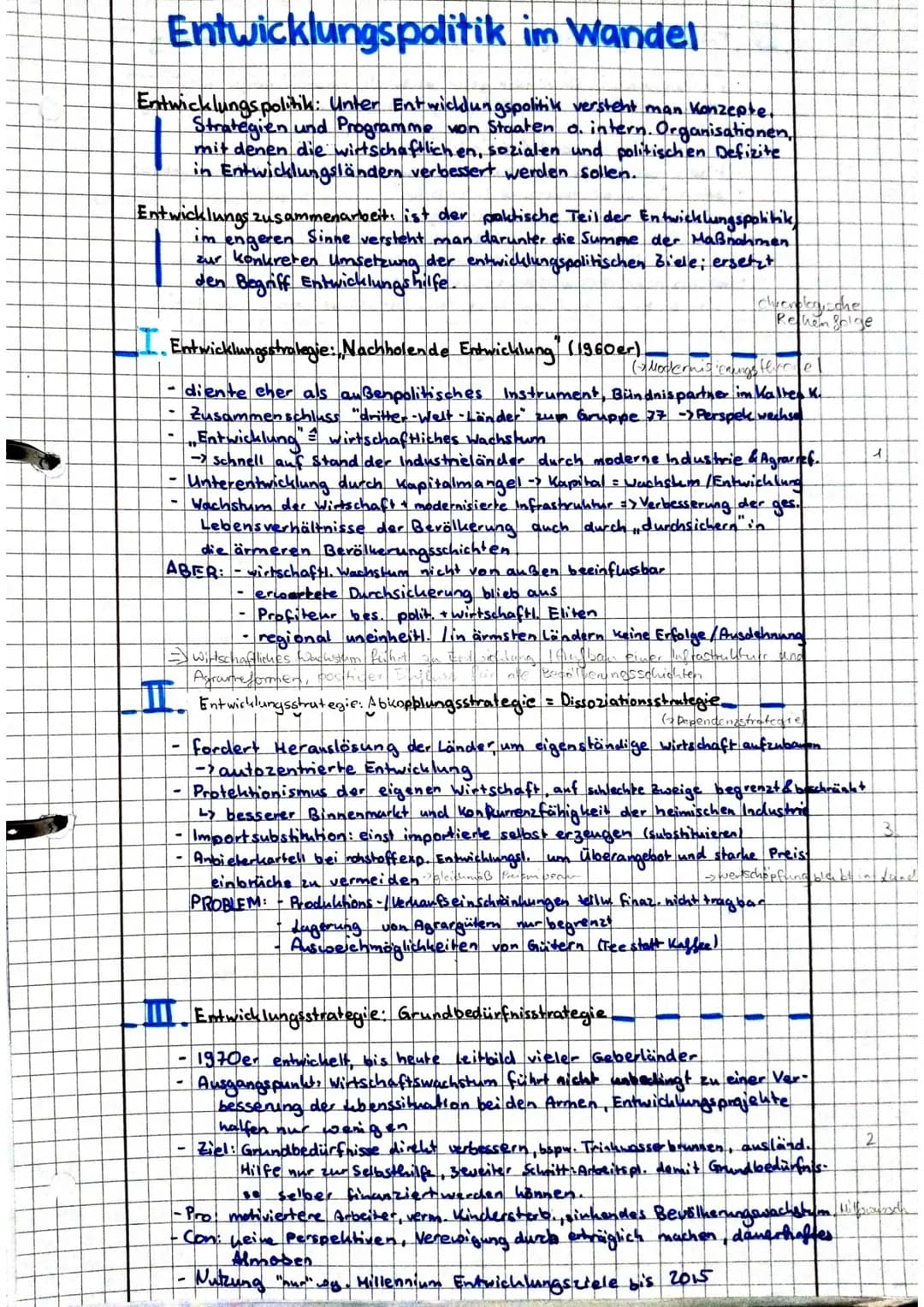 
<p>Unter Entwicklungspolitik versteht man Konzepte, Strategien und Programme von Staaten oder internationalen Organisationen, mit denen die