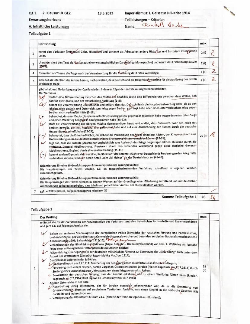 N
13. Mai 2022
4. Klausur
Nr. 1
Formale Beschreibung
Bei dem vorliegenden Textauszug handelt.
die
es sich um eine Darstellung,
Immanuel Geis