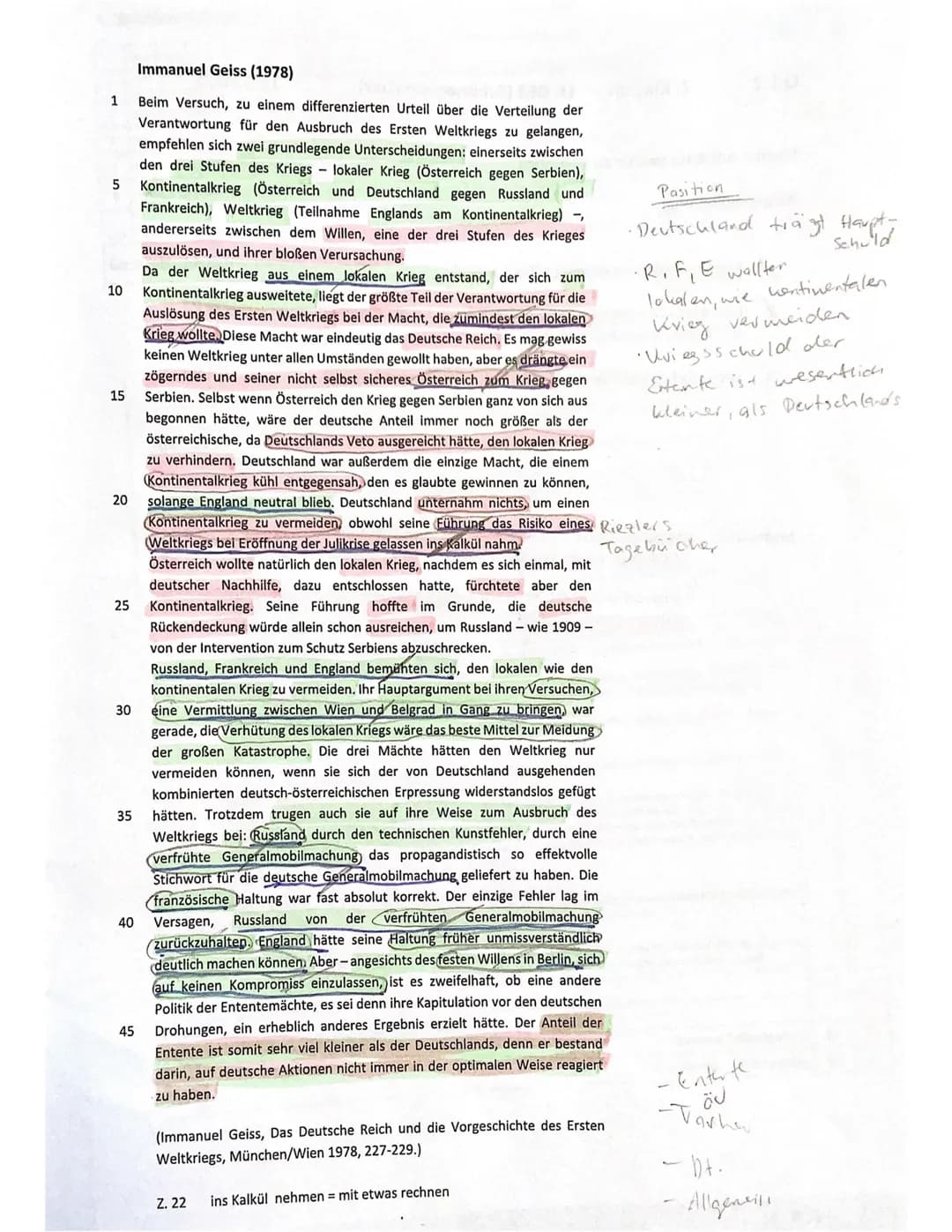 N
13. Mai 2022
4. Klausur
Nr. 1
Formale Beschreibung
Bei dem vorliegenden Textauszug handelt.
die
es sich um eine Darstellung,
Immanuel Geis