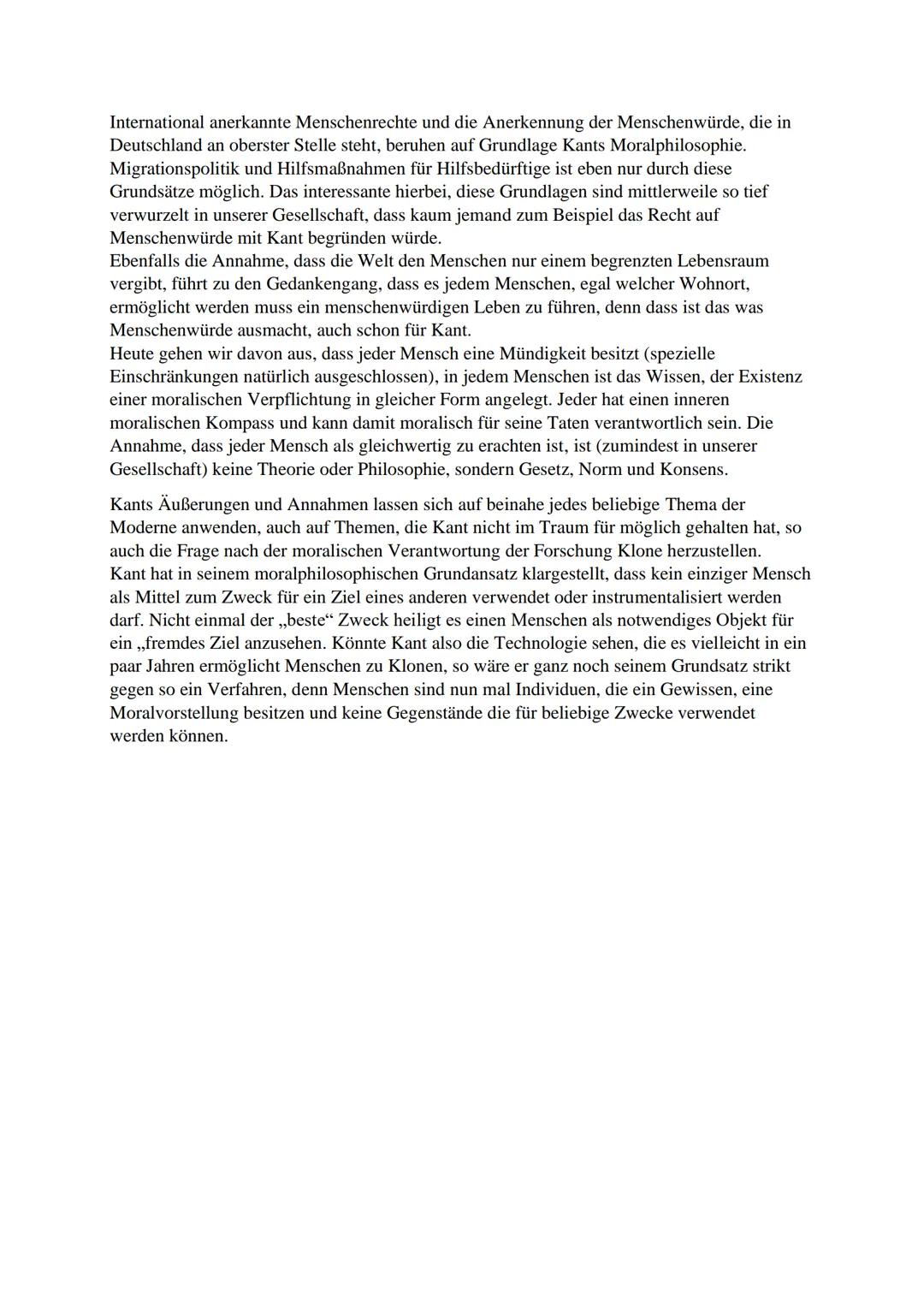 # Kant als Aufklärer

Sarah Beranek MSS 11

GK Geschichte Inhaltsangabe

1. Biographie des Immanuel Kant
2. Kants Denkweisen
3. Kants Kritik