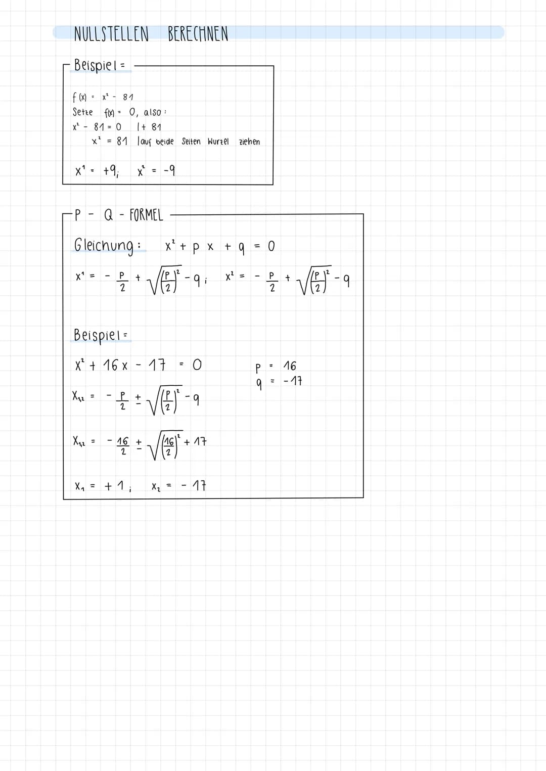 QUADRATISCHE FUNKTION
-NORMAL PARABEL
Funktionsgleichung: f(x) = x²
Scheitelpunkt (010)
·2 -1
5
4
3
2-
1+
:
SCHMALE UND BREITE PARABELN
Funk