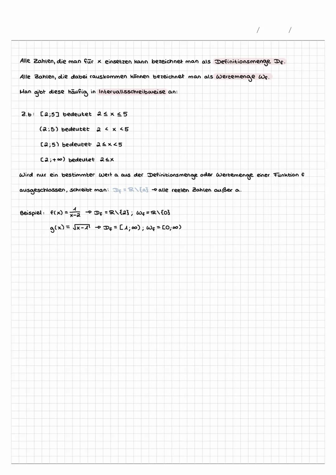 Eine Funktion f(x)=x² ordnet einer Zahl x eine bestimmte Zahl x² zu.
Lo x² = Funktionswert von x.
to Im Koordinatensystem: P(x1x²) bzw. P(xl