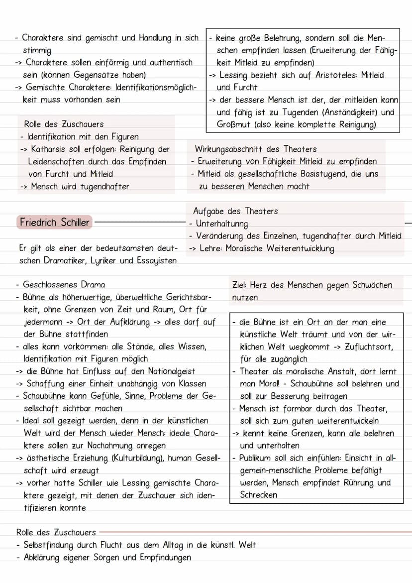 Tramentheorie
Aristoteles
Geschlossenes Drama
Einheit von Zeit, Ort und Handlung
-> innerhalb 24 Stunden, gleicher Handlungsort,
klar abgegr