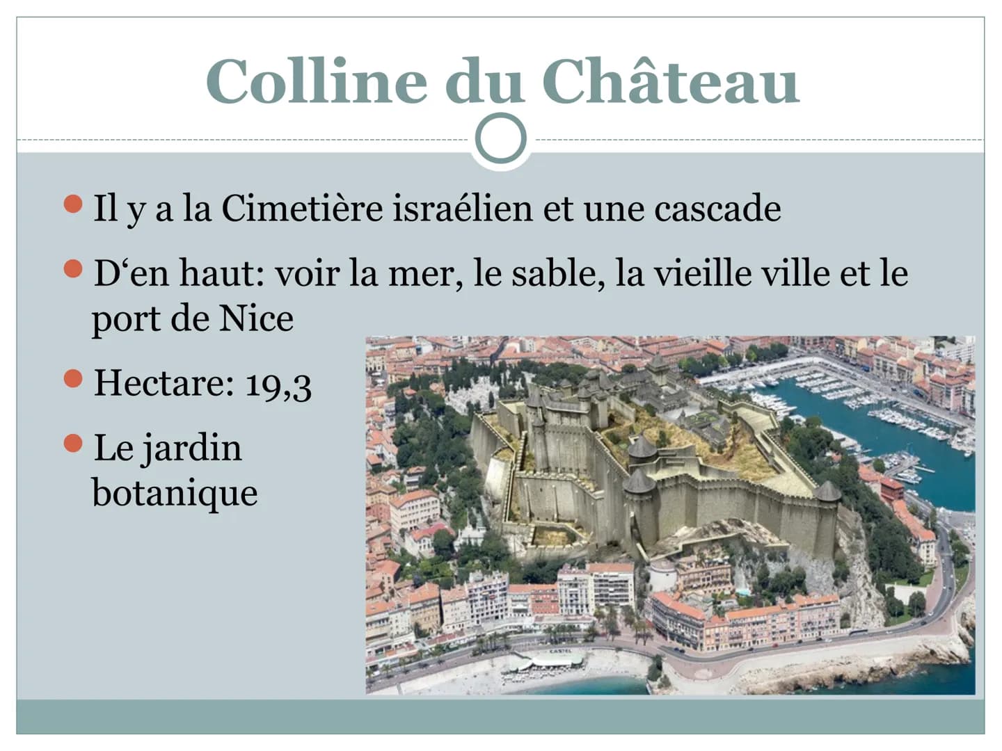 NICE Une table de matières
Feuille 1: La ville
Feuille 2 : La ville
• Feuille 3 : Les promenade d.
Anglais
Feuille 4 Vieille ville
Feuille 5