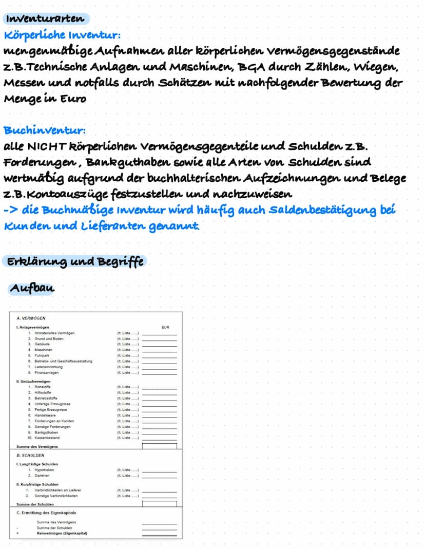 Schriftliche Prüfung
Inventar, Inventur, Bilanz
24.05.2022
LF04
Rechnungswesen
Bilanzveränderung
Bestandskonten
Erfolgskonten
Steuern
Abschr