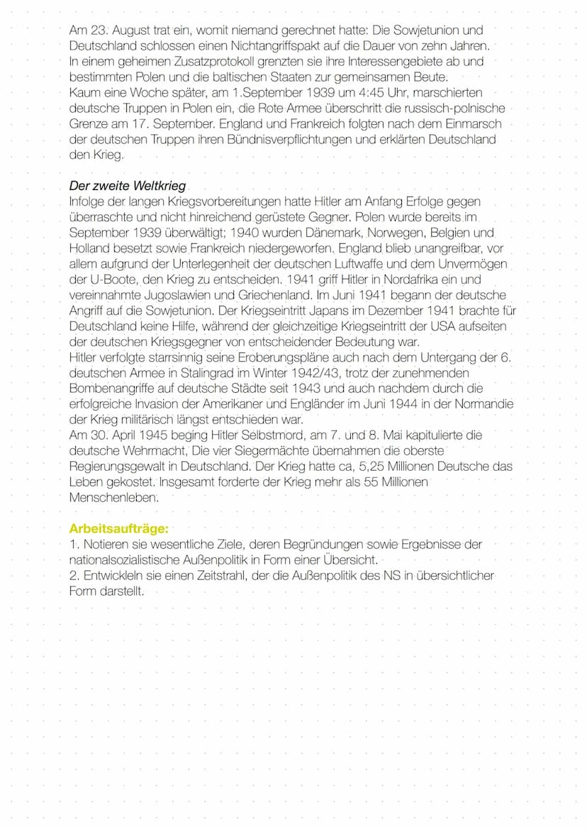 DIE NATIONALSOZIALISTISCHE AUBENPOLITIK
Friedenspropaganda und Kriegsvorbereitung - die nationalsozialistische
Außenpolitk
Der frühere Premi