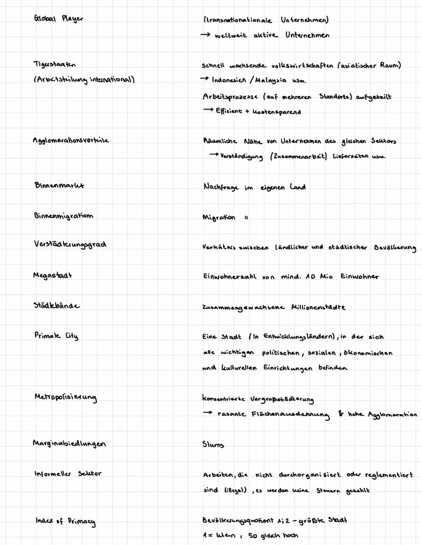  STADTE (-WACHSTUM)
Bedeutungsüberschuss
Daseinsgrund funktionen.
Peripherie/rural
Gunstfautor
topographische Lage.
geographische Lage
Gründ