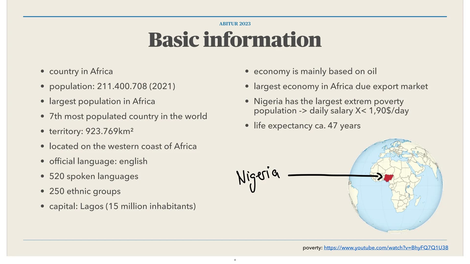Nigeria
everything you need to know
ACEACH T
KOOD
Olodo
smartSERVE 1. Basic information
2. History
3. Ethnic groups
4. Problems of Nigeria
5