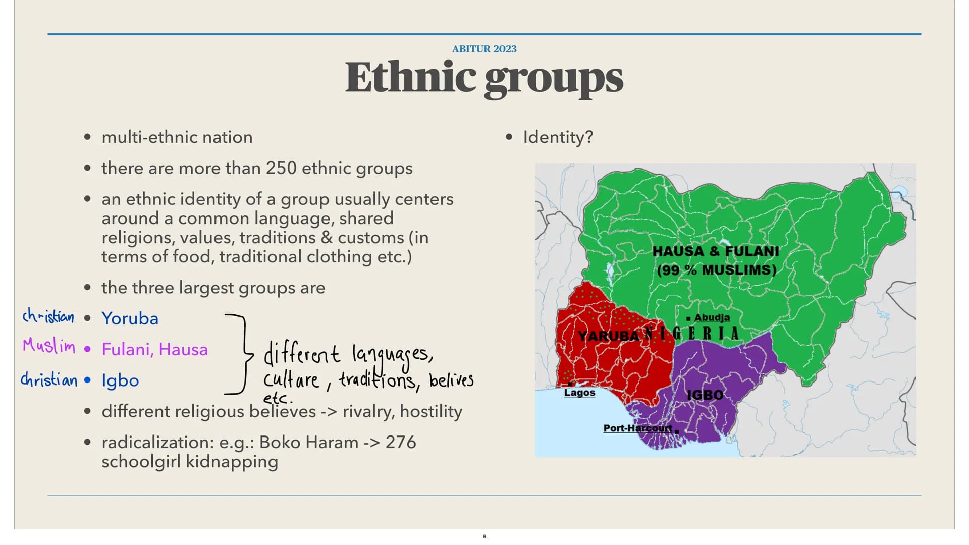 Nigeria
everything you need to know
ACEACH T
KOOD
Olodo
smartSERVE 1. Basic information
2. History
3. Ethnic groups
4. Problems of Nigeria
5