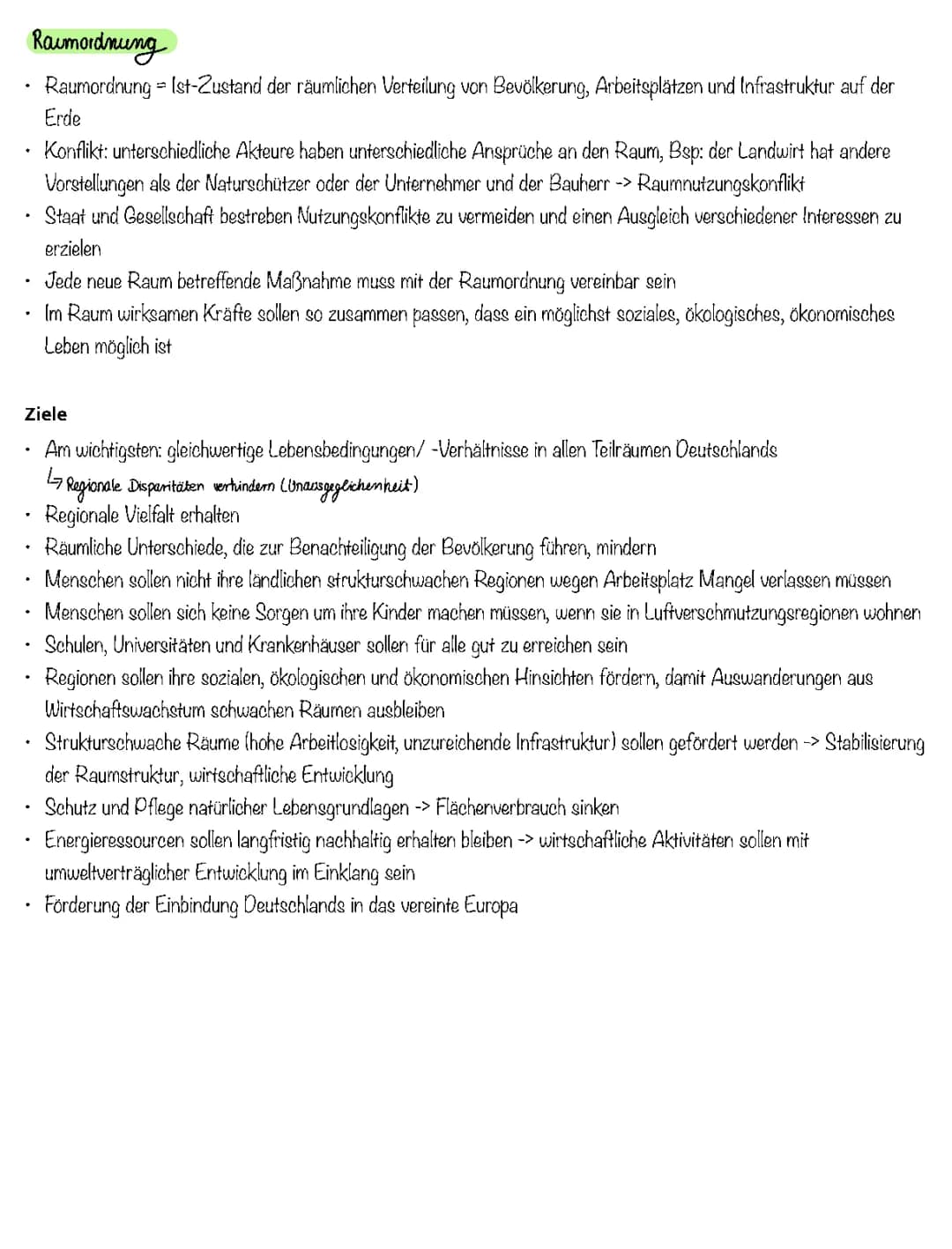 Raumordnung 