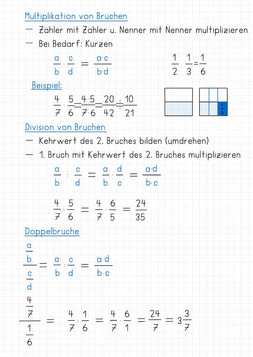 Zähler-Bruchstrich-Nenner-Schreibweise:
Zähler
Nenner
b
= a: b=
durch einen
Kürzen und Erweitern von Brüchen
Erweitern: Zähler und Nenner ei