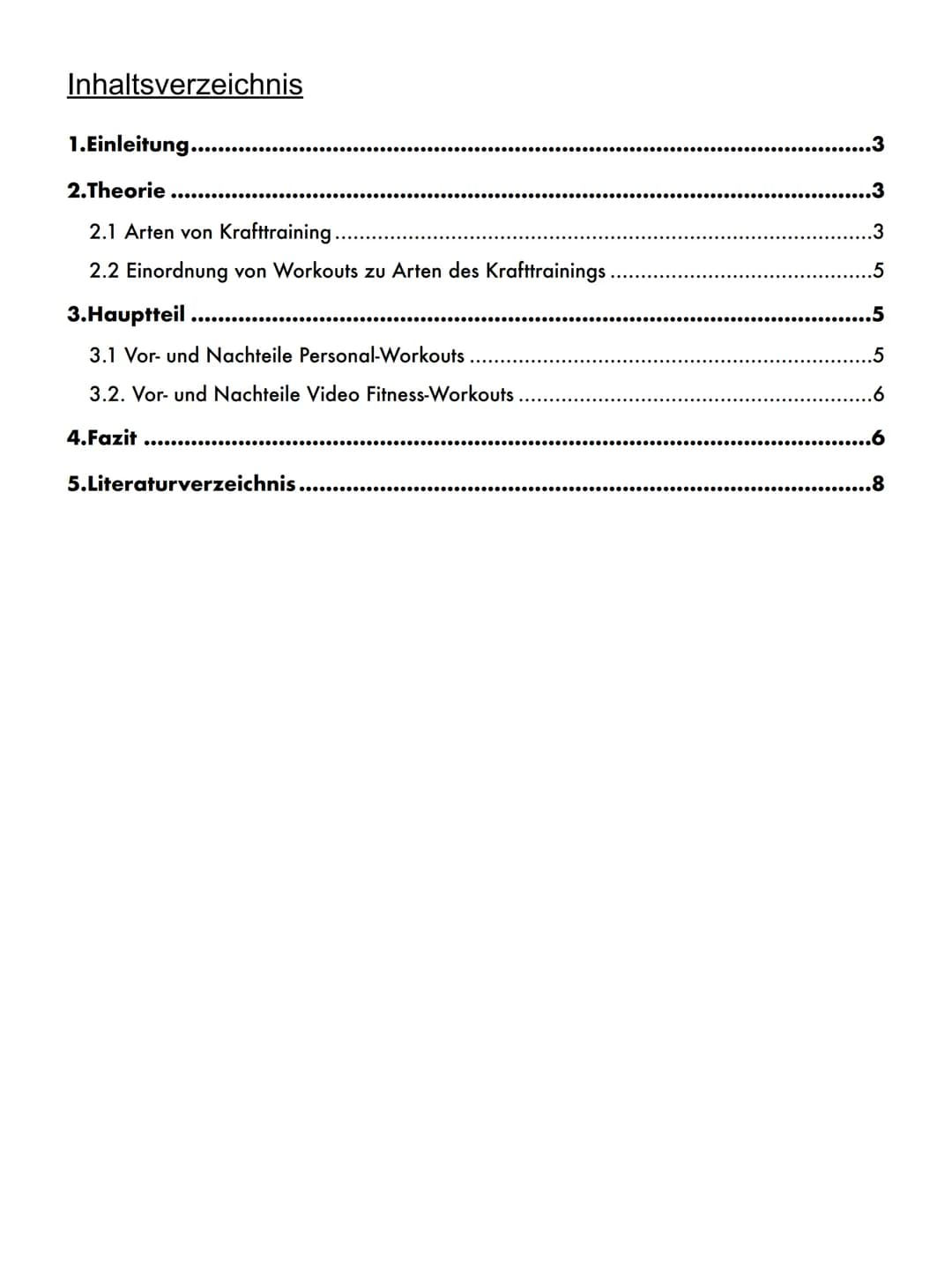 KGS
2
KOOPERATIVE
GESAMTSCHULE
RASTEDE
Ausarbeitung Fitness Inhaltsverzeichnis
1.Einleitung........................
2.Theorie
2.1 Arten von 